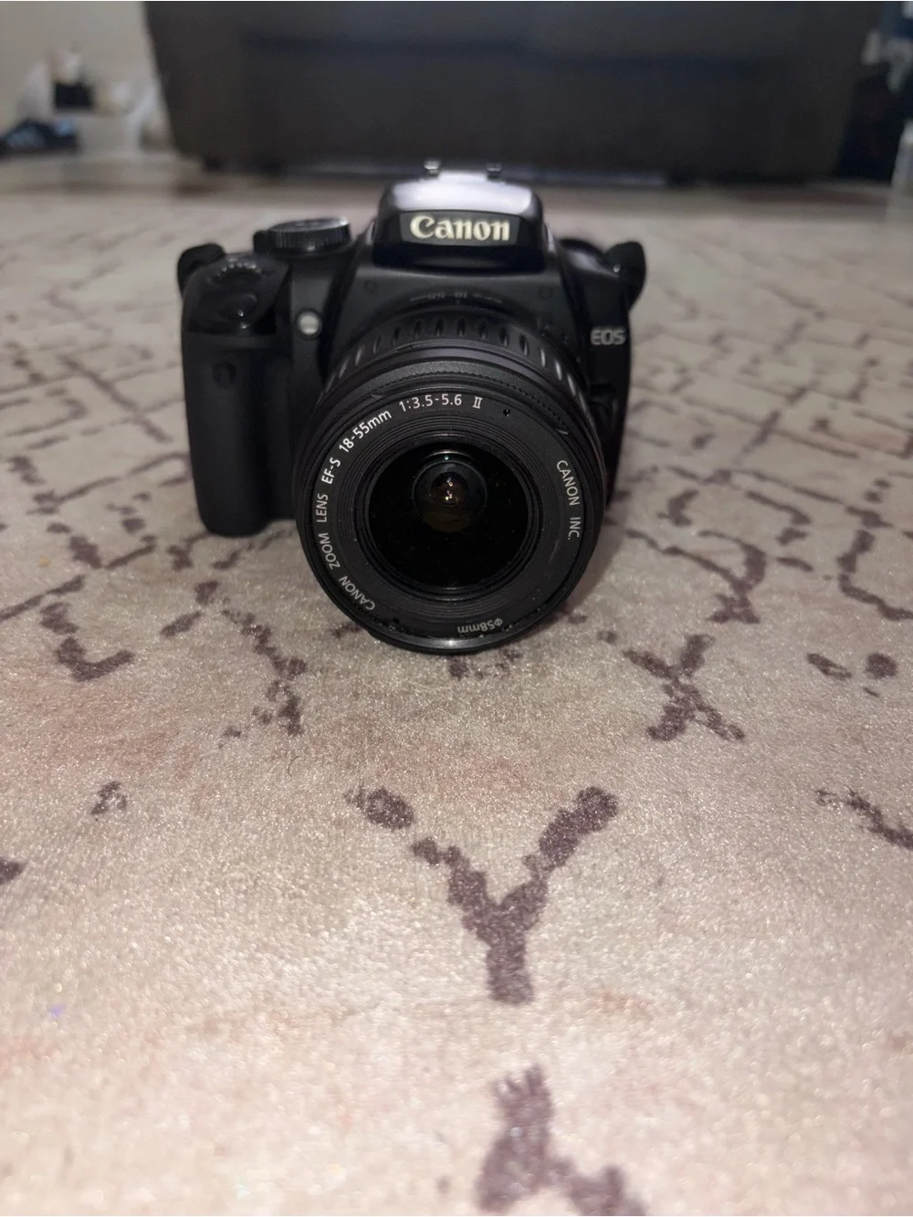Canon DSLR Camera in Black with 18-55mm Kit Lens
